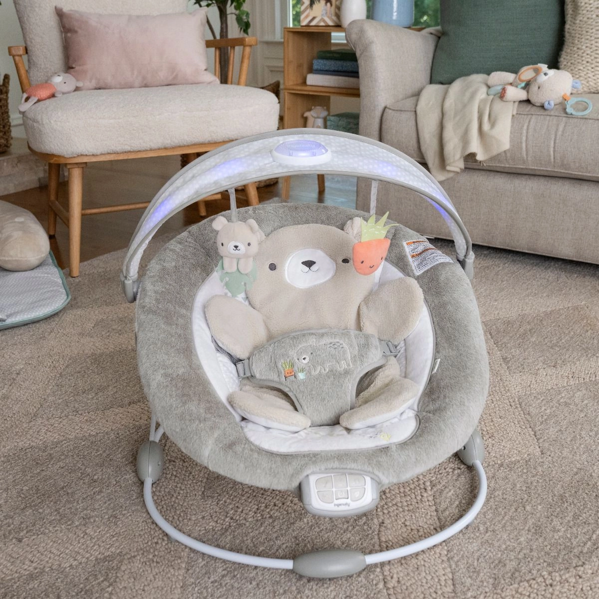 InLighten Bouncer Nate - Light Brown 6 months