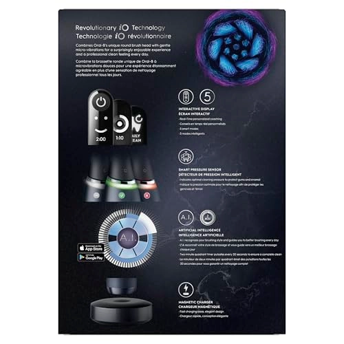 iO Series 7G - 1 Replacement Brush Head Black Onyx