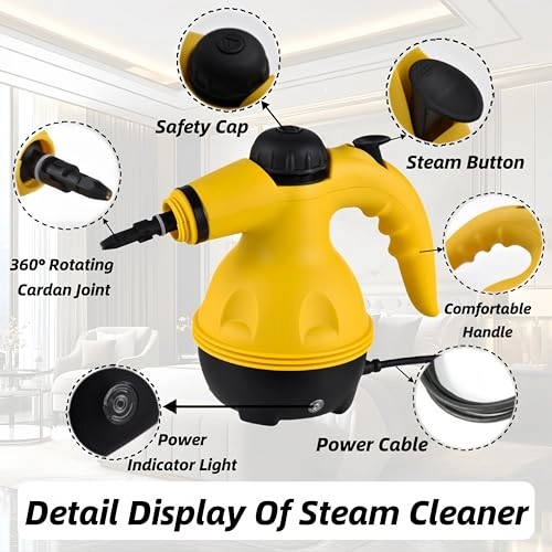 Handheld Steam Cleaner - 3Bar 500 Milliliters