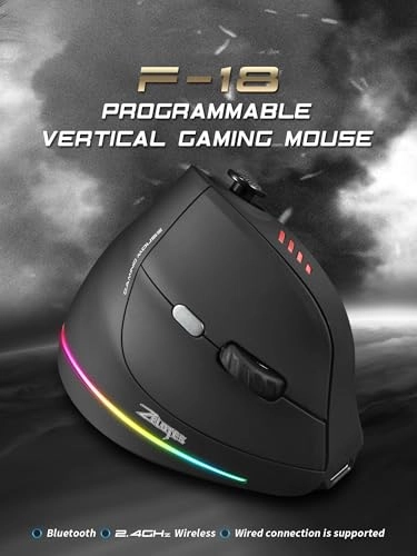 Triple Mode Gaming Mouse - Bluetooth 2.4GHz Wired