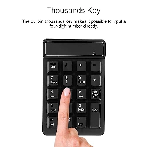 Wireless Numeric Keypad - 2.4GHz 19-key