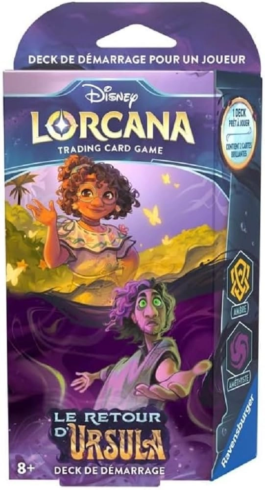 Ravensburger Disney Lorcana Return of Ursula Starter Deck - French 60pcs