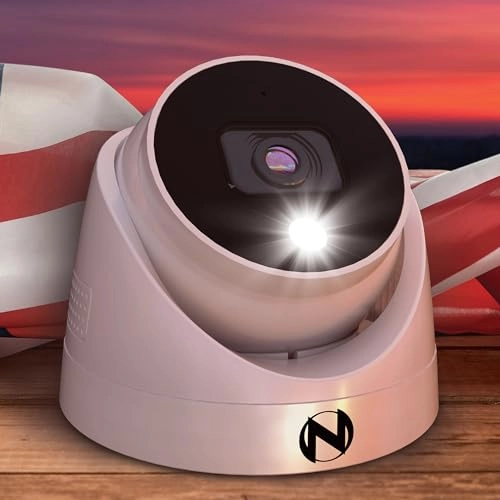 12 Channel Wired DVR - 2TB + Wired BNC Deterrence Dome Camera - 2K 4 Camera + 2TB Hard Drive