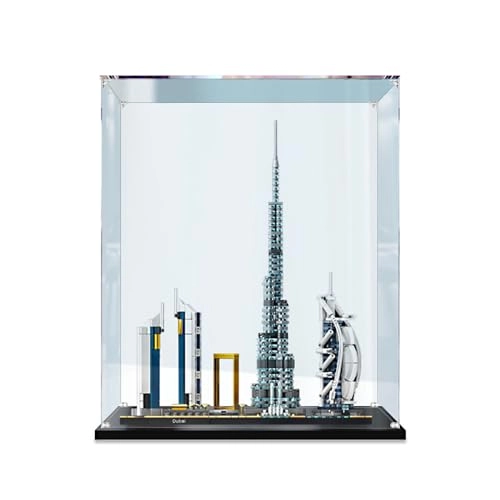 Display Case - Dustproof Clear 3mm Acrylic for 21052