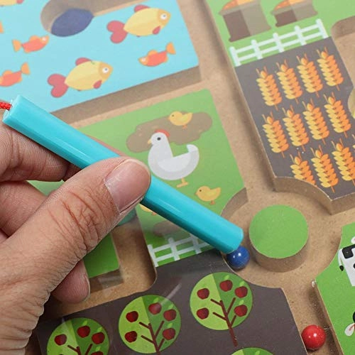 Magnetic Wooden Maze Toy