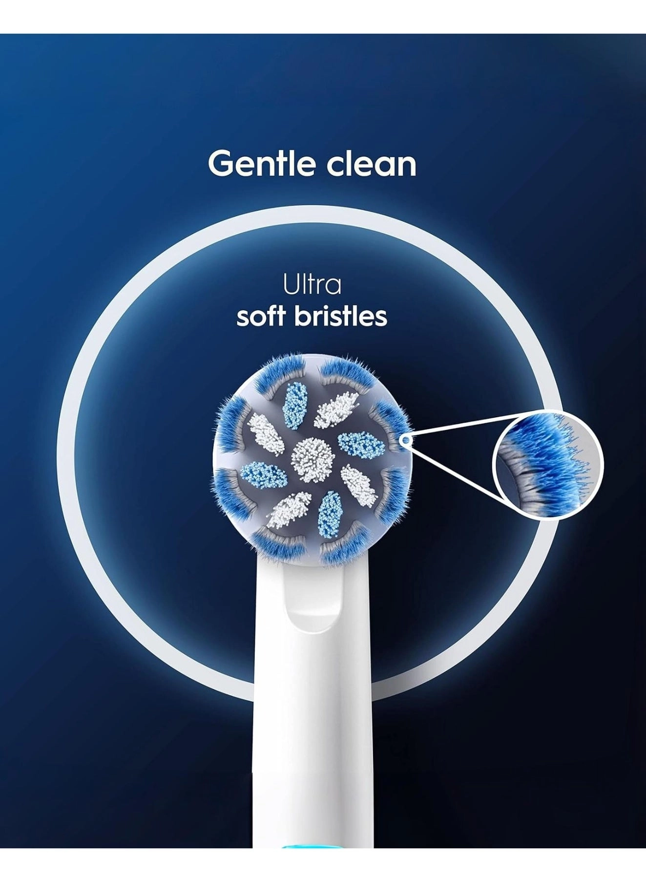 Sensitive Clean - Pack of 8 Extra Soft Bristles