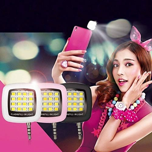 Selfie LED Ring Flash Light - Universal Portable