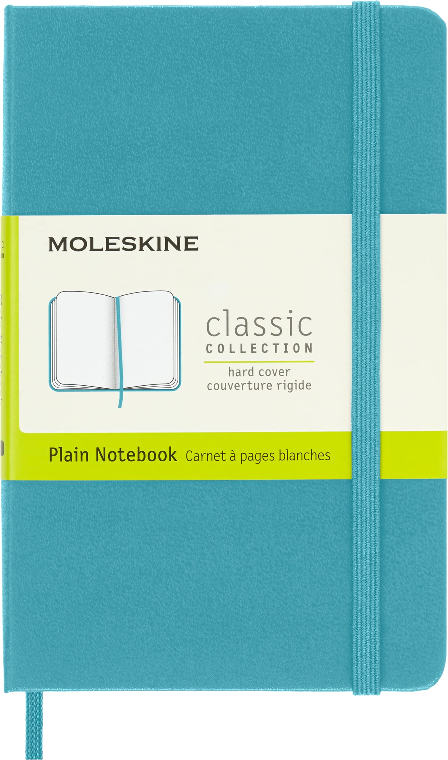 Plain Notebook Pocket Hardcover - Blank 192 Pages