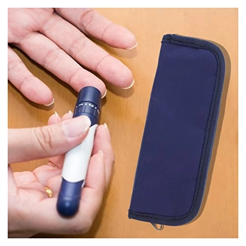 Insulin Cooler Travel Case - Navy About20.00X7.50X3.00cm/7.86X2.95X1.18in.