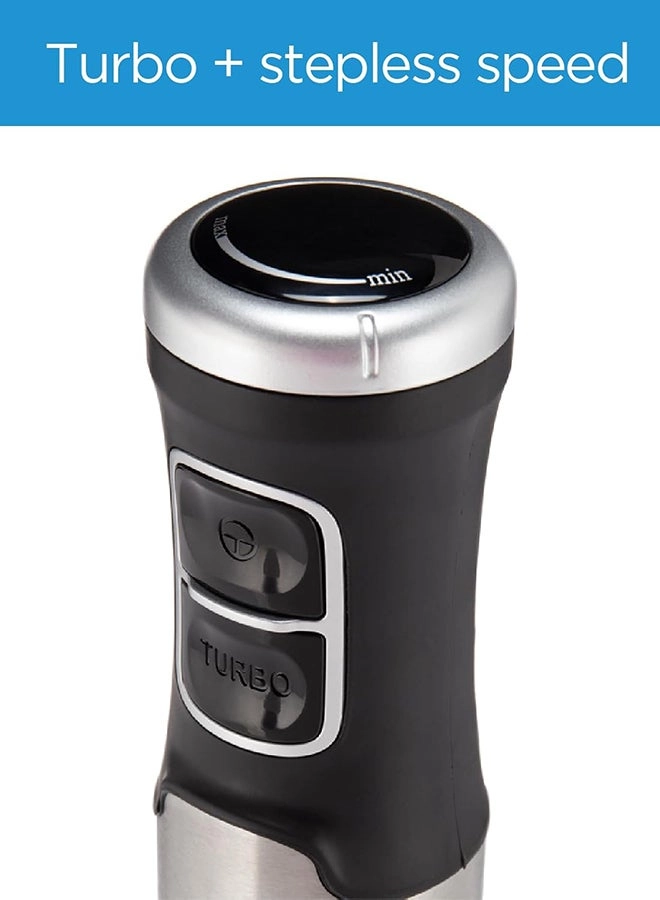 MJ-BH1001W - Hand Blender with Chopper Bowl and Whisk Attachments