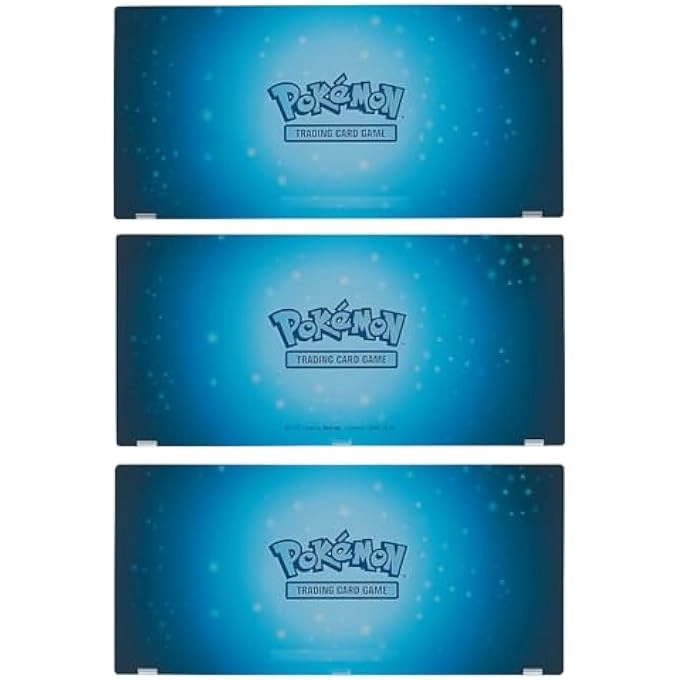 CARD COLLECTORS DISPLAY FRAMES - Fire Water Grass + TITANCARDS TOPLOADER - 1X
