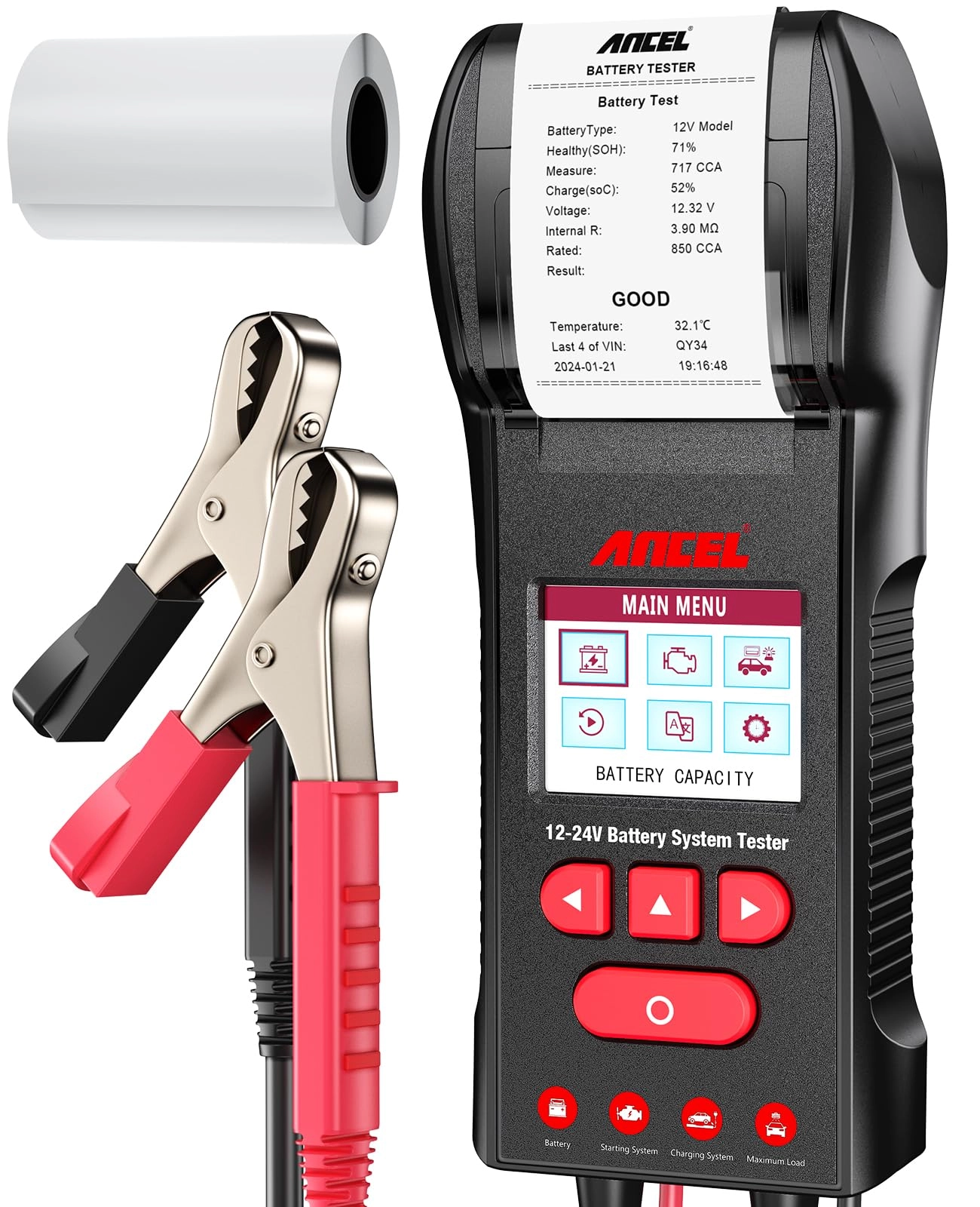 Ancel BST600 - 12V/24V