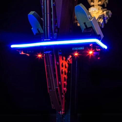 LED Light Set Compatible with Lego 75428 Battle Droid with STAP - DIY USB Battery