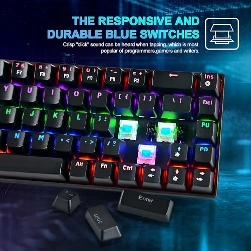 Wired Mechanical Gaming Keyboard - Wired/Wireless