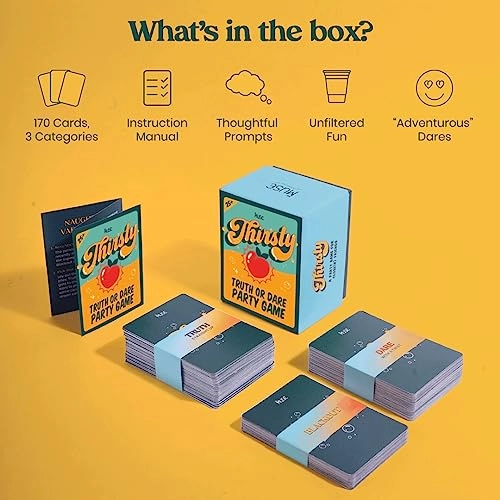 Thirsty - Card Game - 170 cards 3 categories