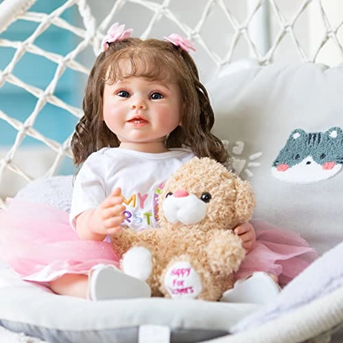 Bonnie Reborn Baby Doll - 55 cm Blue Eyes