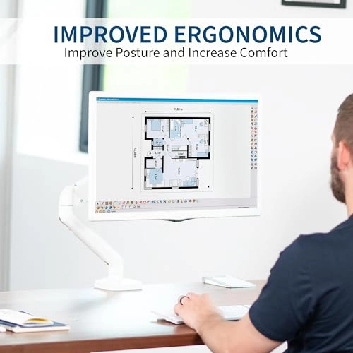 Monitor Desk Stand - Single 17 to 32 inch