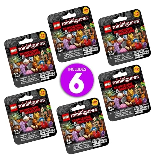Dungeons & Dragons Minifigures 6 Pack (66765)