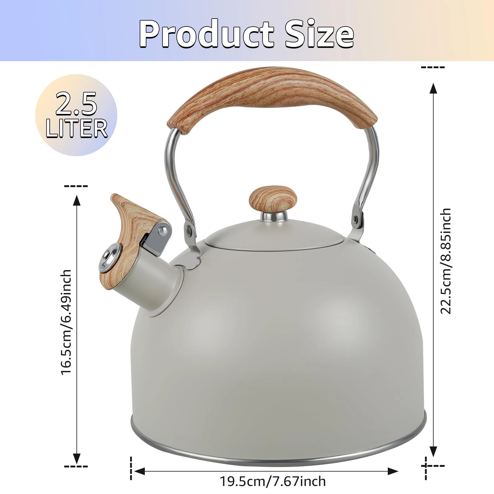 Whistling Kettle - 2.5 litres