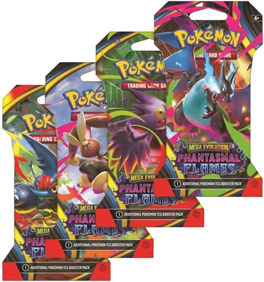 Pokémon Pokemon Mega Evolution Phantasmal Flames - 80pcs