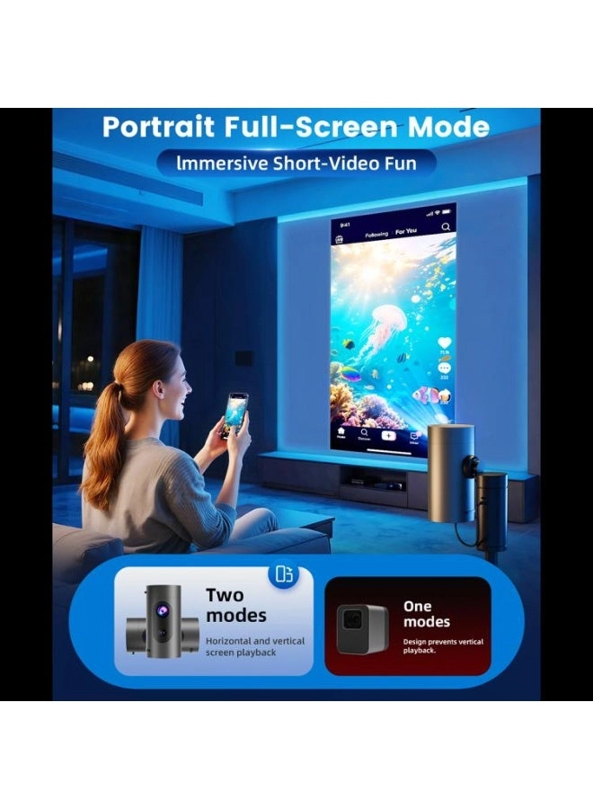 Smart LCD LED Projector