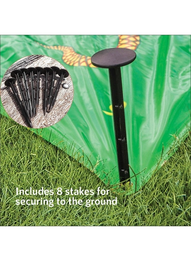 Giant Snakes & Ladders - 9.8 X Foot Playing Mat 15'' Dice