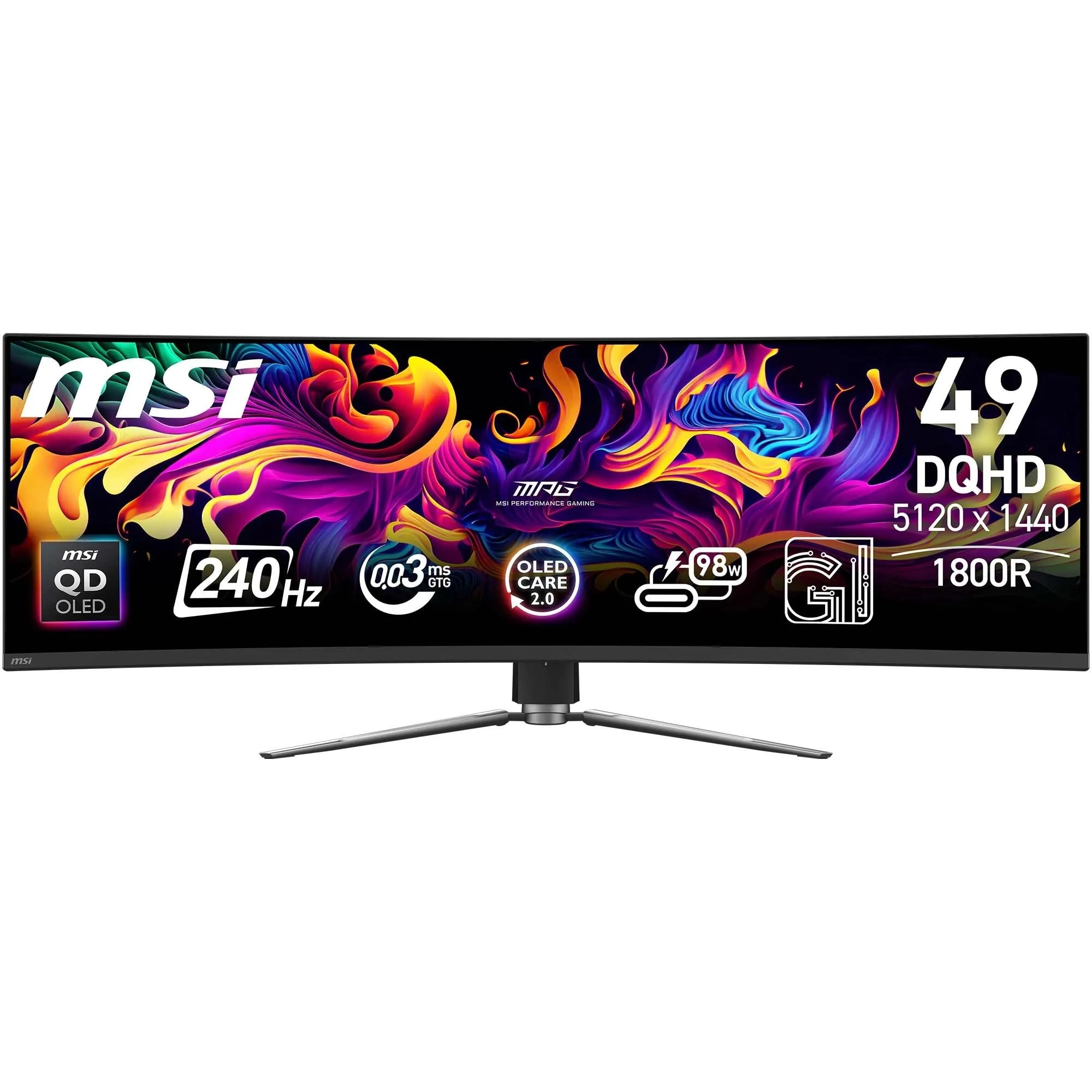 MPG 491CQPX QD-OLED - 49 Inches 5120x1440