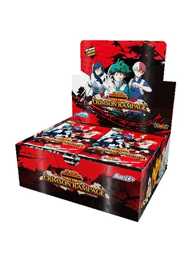 Jasco My Hero Academia Collectible Card Game Series 2 Unlimited Crimson Rampage Booster Display - 240 pcs