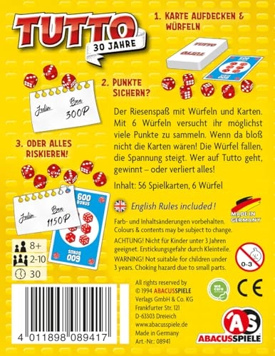 Volle Lotte Tutto - Card Game (German)
