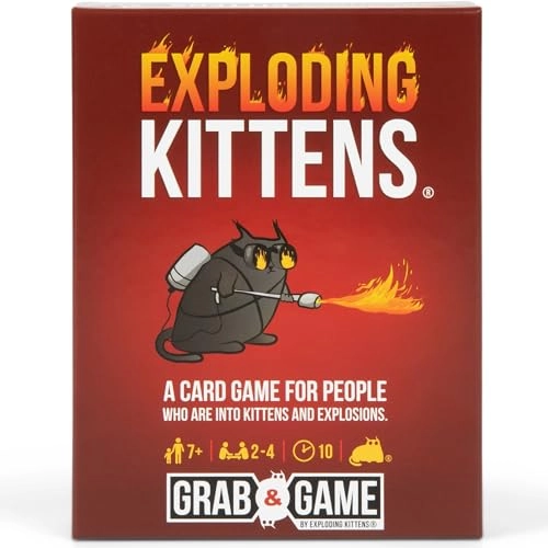 Exploding Kittens: Grab & Game - Card Game