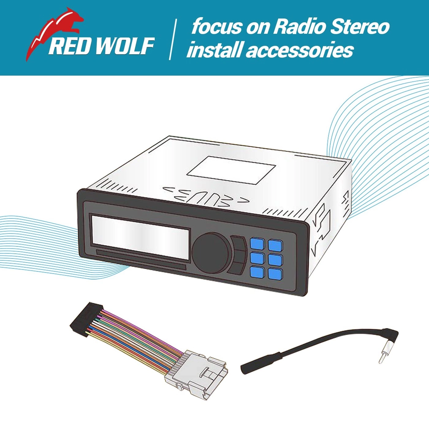 Stereo Harness - Toyota Subaru