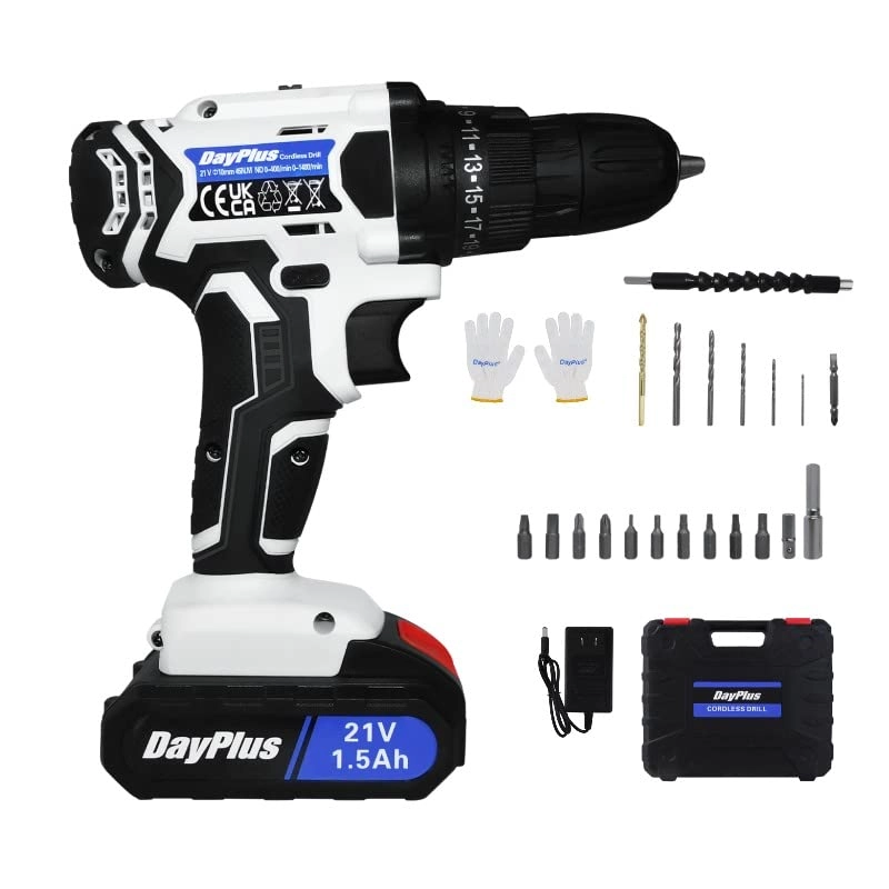 Cordless Drill7 - 1.3E+3 Milliamp Hours