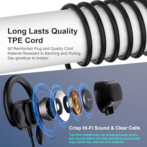 Over Ear Earbuds - Wired Earbud