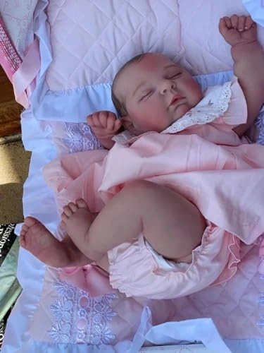 Reborn Baby Doll - 20 Inch Vinyl Girl Ages 3+