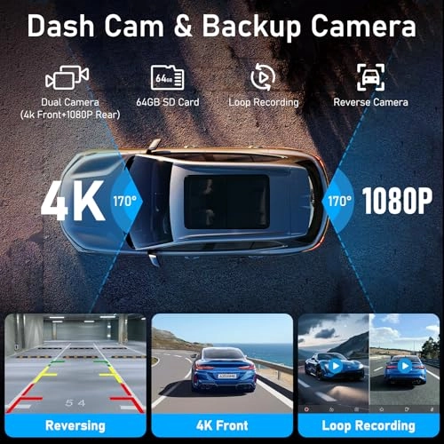 CarPlay Screen - Bluetooth Wi-Fi 4K 1080P