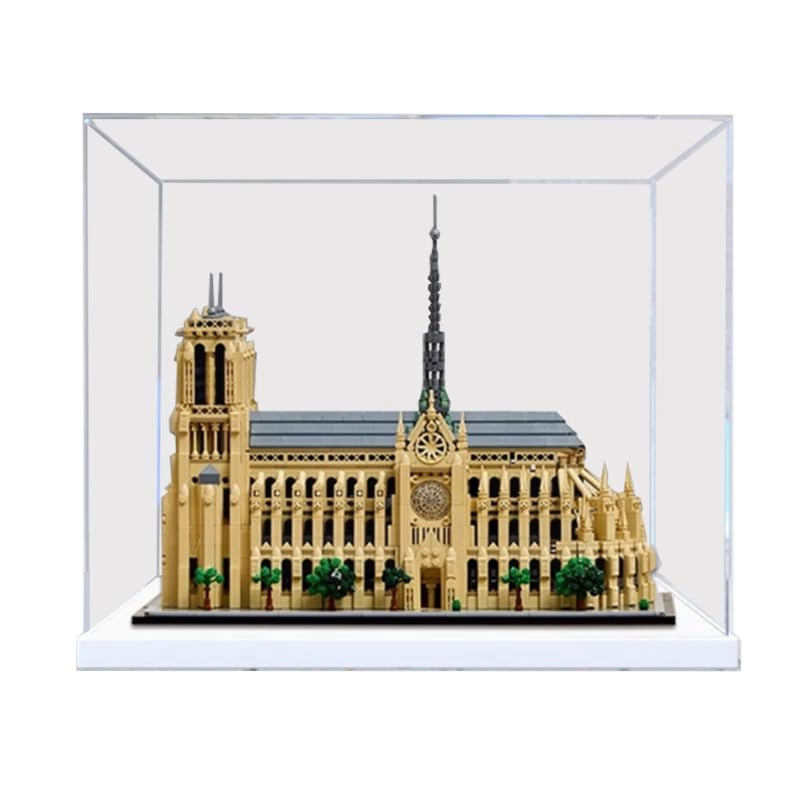 Display Case for LEGO Architecture 21061 - Acrylic Notre-Dame