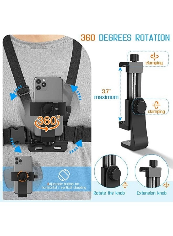 Chest Strap Mount - Mobile Phone GoPro Compatible