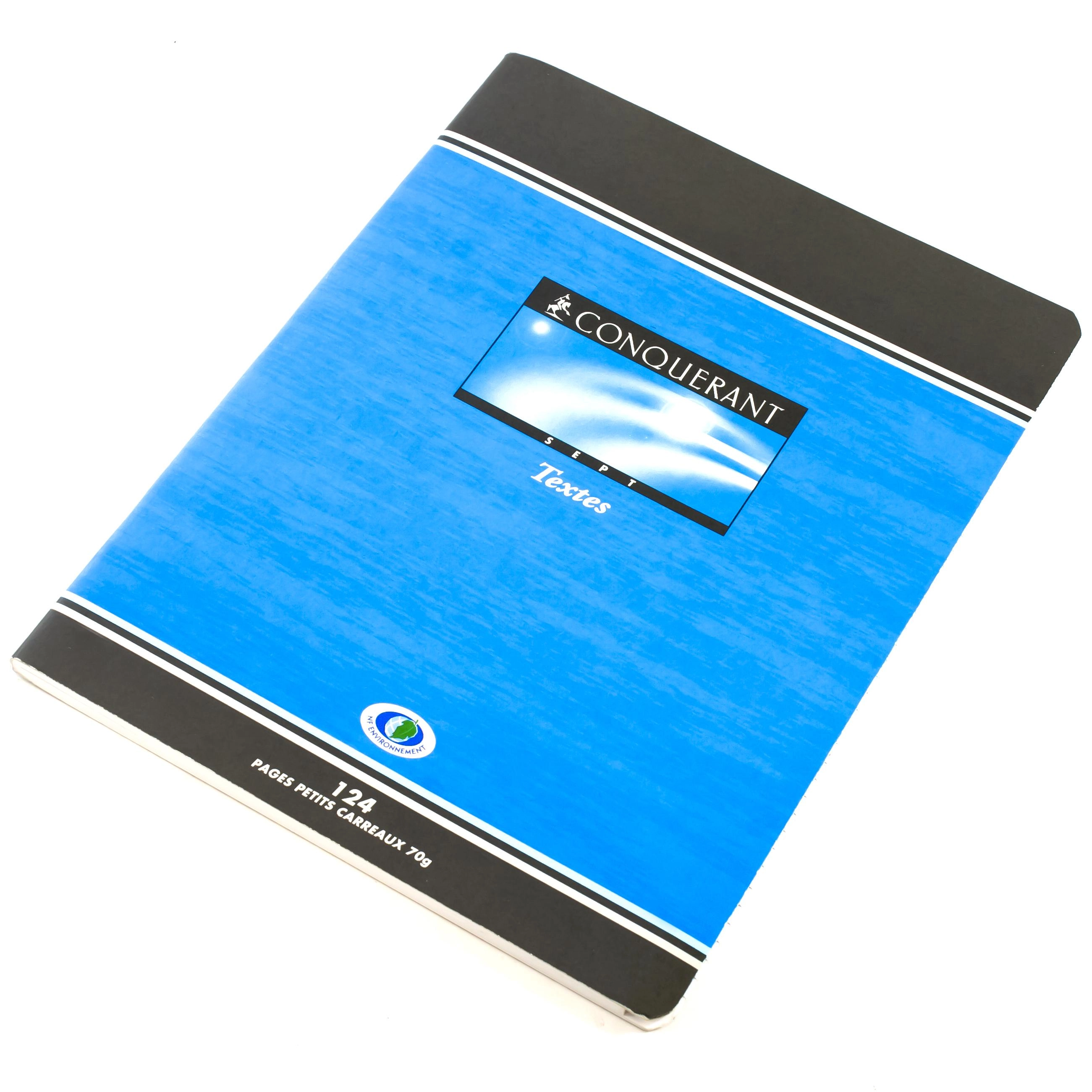 Conquerant Textes 17 X 22 cm Softcover - Grid 62 Sheets
