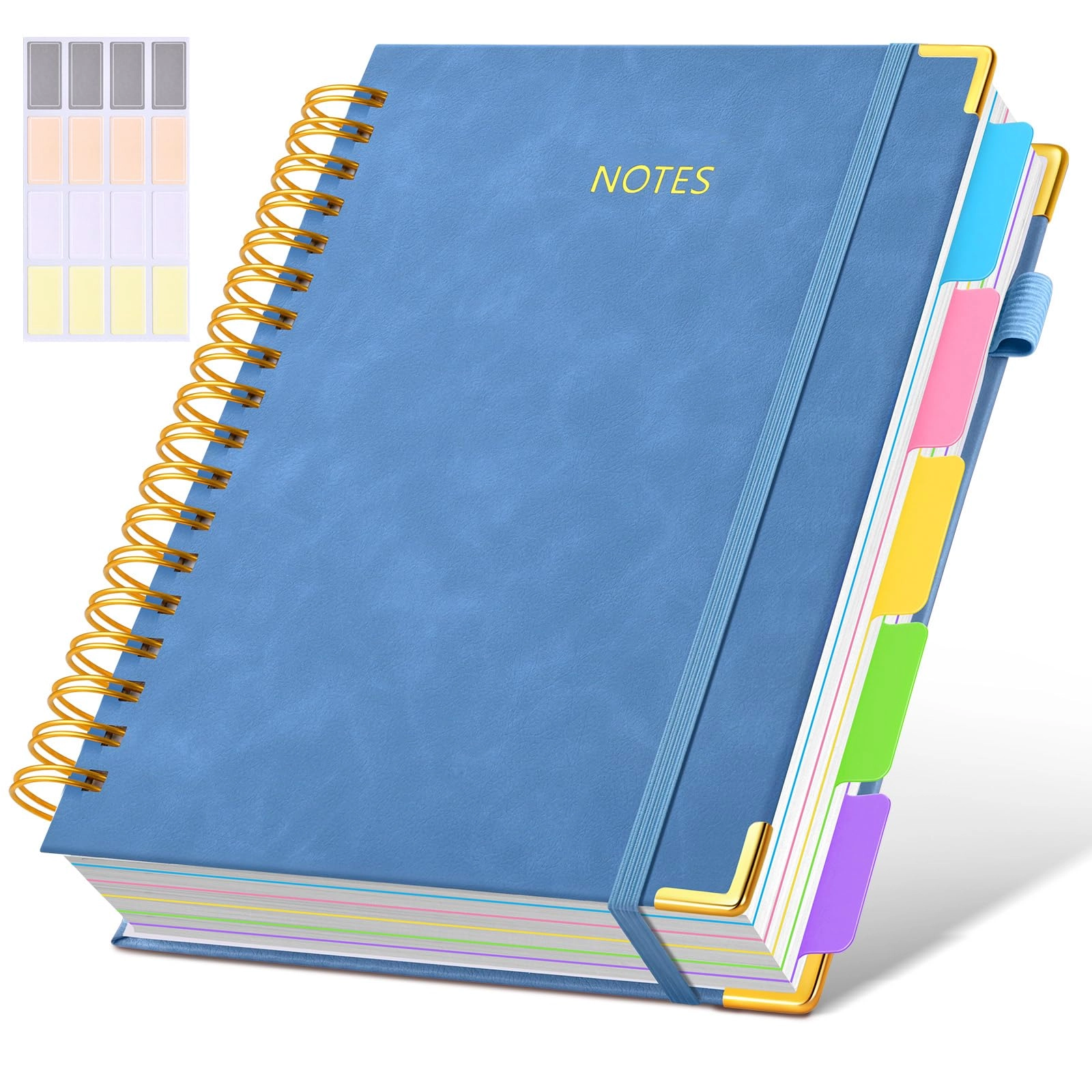 Spiral Notebook Large Hardcover - Lined 150 Sheets