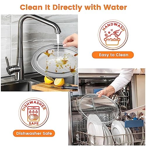 Air Fryer Basket - Stainless Steel 2 Pieces