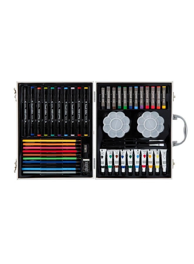 Astronaut Print Children Deluxe Art Drawing Set - 49Pcs