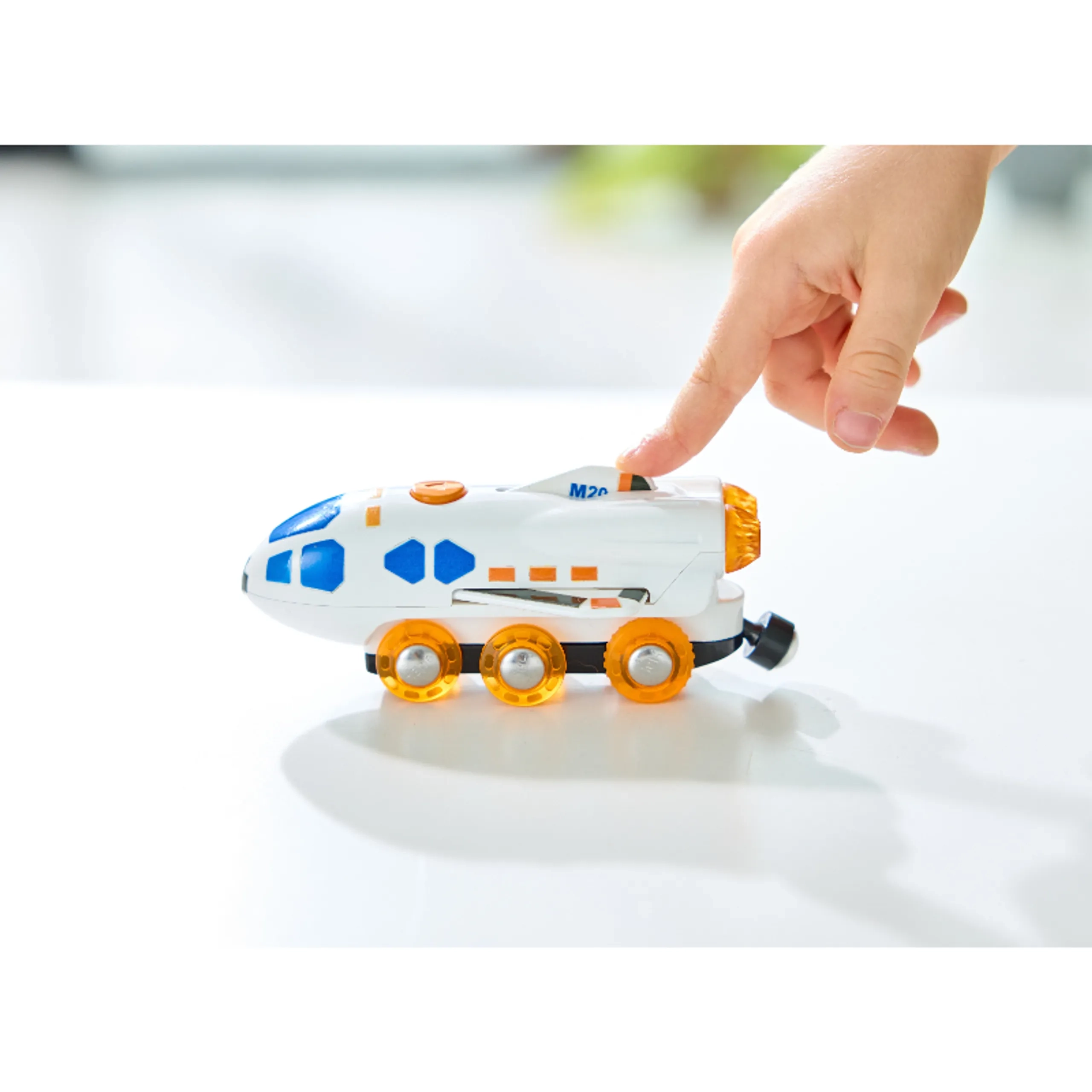 2-In-1 Space Shuttle Plane And Train Toy