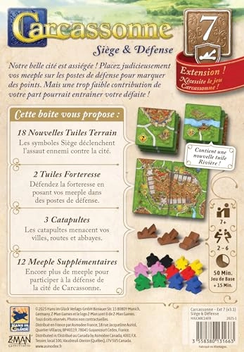Carcassonne: Siege & Defense (French)