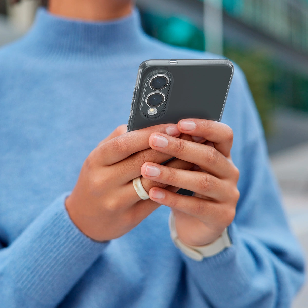 Liquid Crystal Back Cover Mobile Case for Samsung Galaxy S25