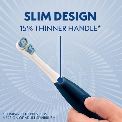 Smart Clean - Battery Powered Soft Bristles Midnight Blue