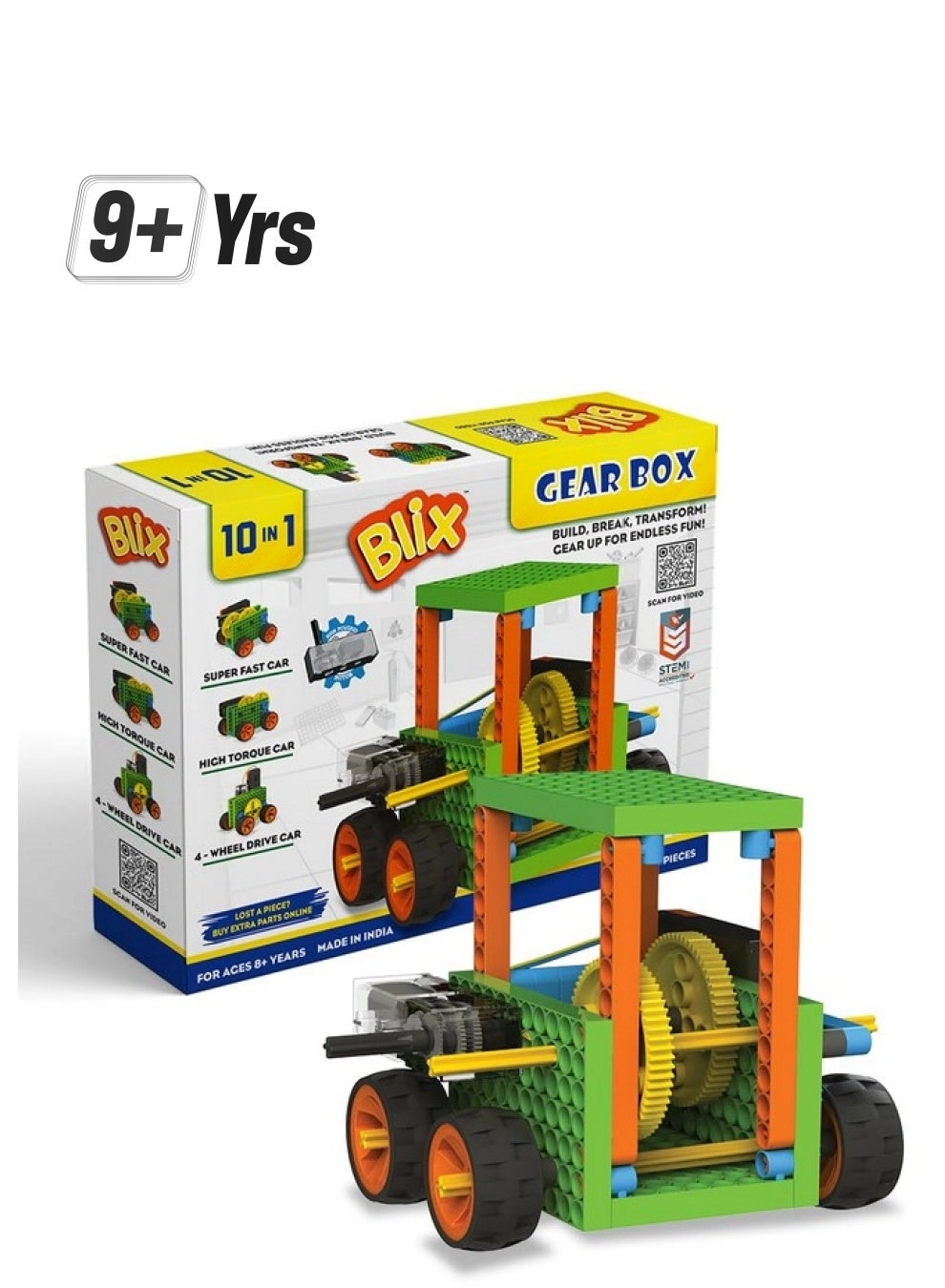 Blix Robotix Gears Box - 9 years+