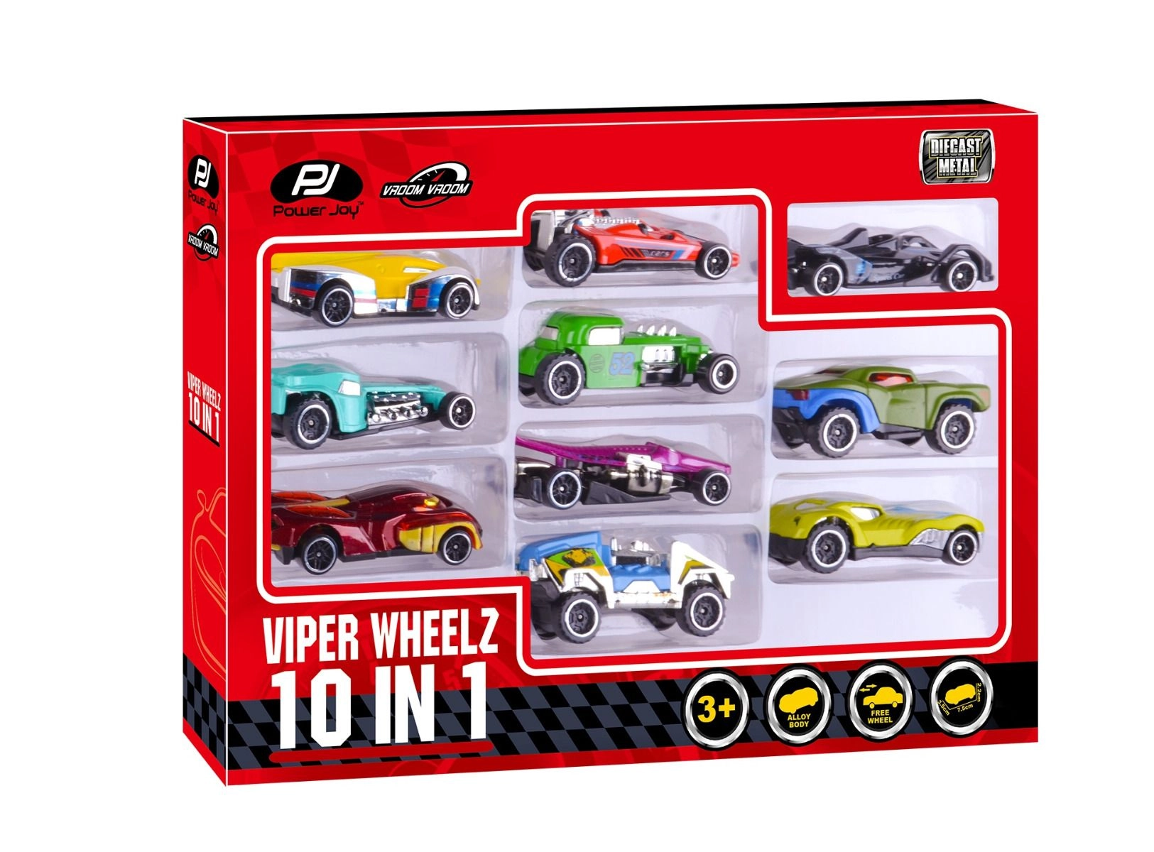 Viper Wheelz 1:64 - 10 pcs