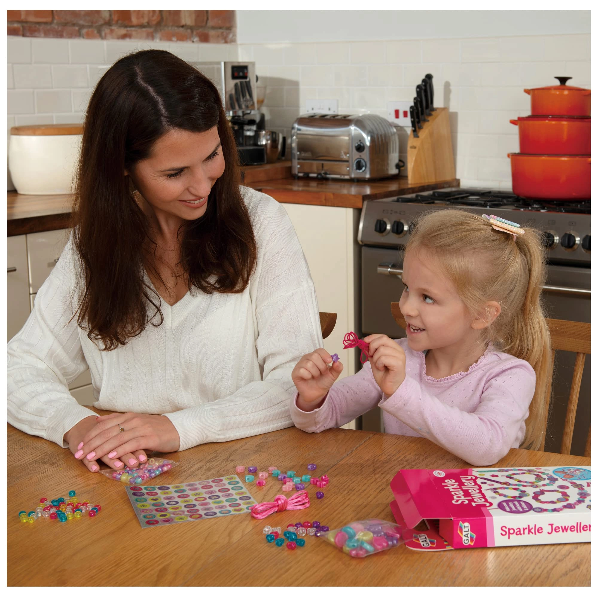Sparkle Jewellery - Kids Craft Kit 188 Pieces Ages 5+