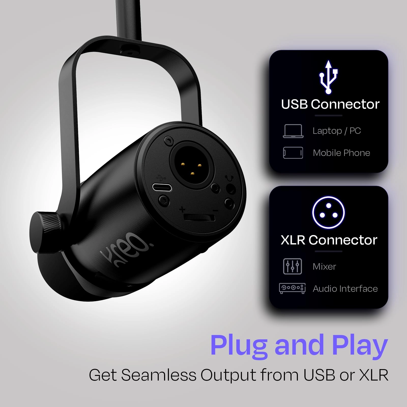 Kast USB+XLR Microphone