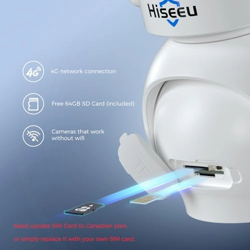 No WiFi Security Camera 2K